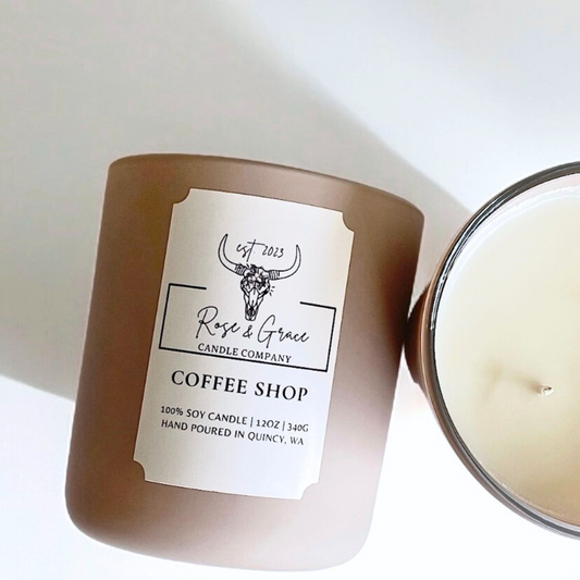 matte blush candle (12oz)